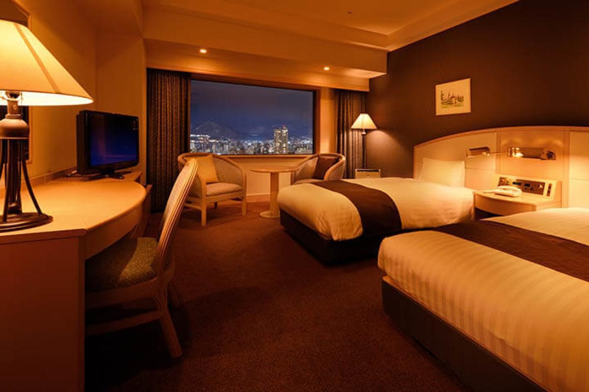 로이톤 삿포로 호텔 삿포로 시 외부 사진 Deluxe twin room