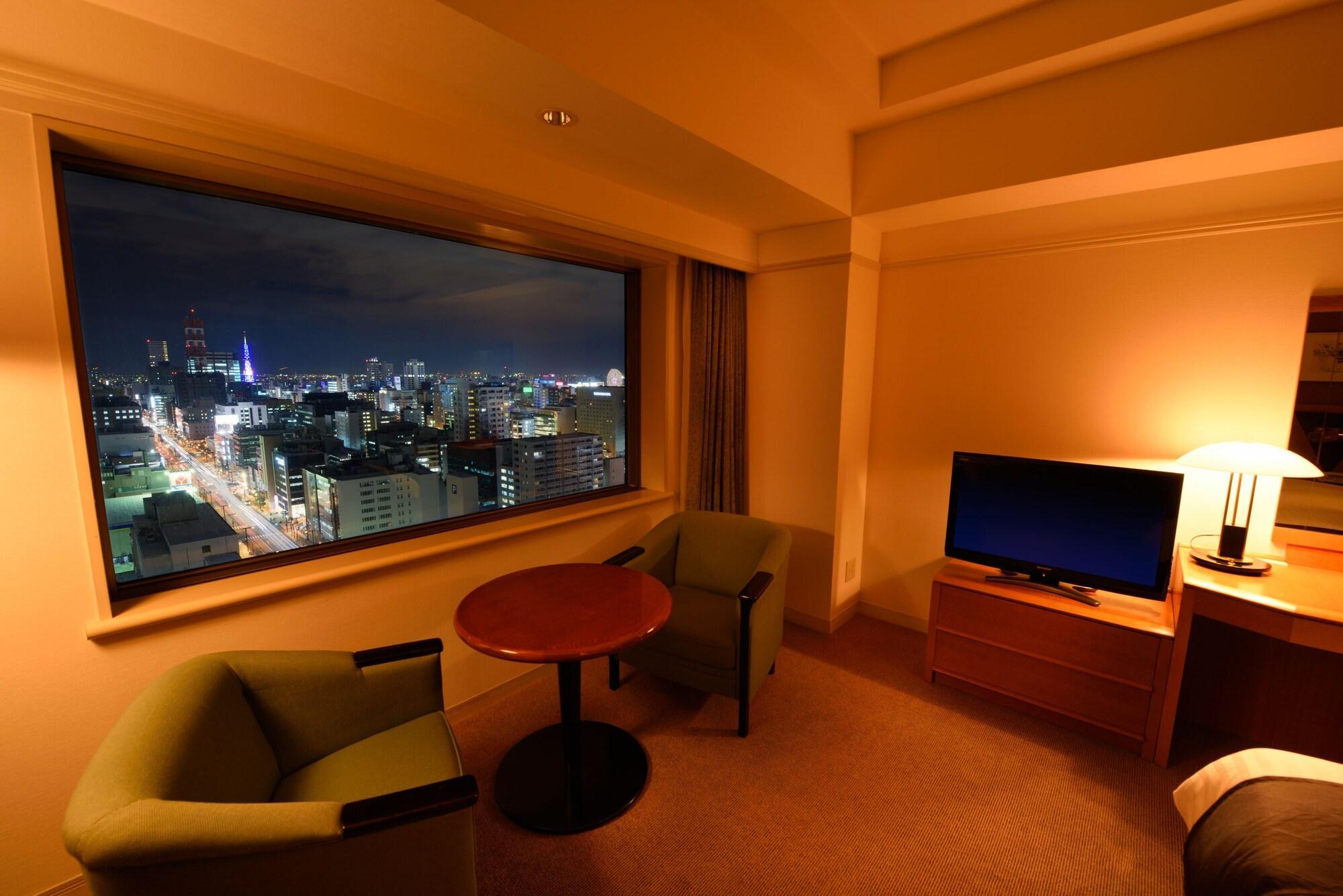 로이톤 삿포로 호텔 삿포로 시 외부 사진 A room at the hotel